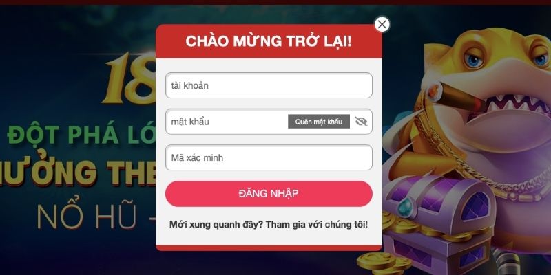 Người dùng có thể lấy lại mật khẩu trong trường hợp quên